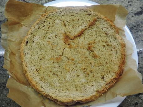 Costrini de pimiento, jamón de pavo, cebolla asada, champiñon y queso.