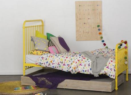 Camas de forja incyinteriors amarilla