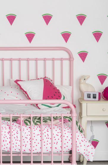 Camas de forja rosa incyinteriors