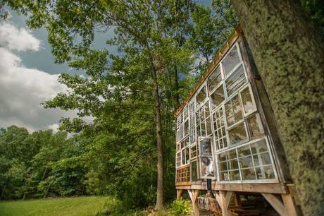 Recycled window House