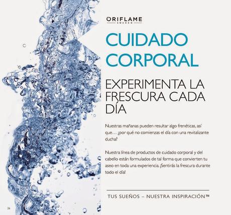 CATÁLOGO 4: PREPÁRATE PARA EL BUEN TIEMPO CON LOS CUIDADOS DE ORIFLAME