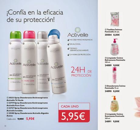 CATÁLOGO 4: PREPÁRATE PARA EL BUEN TIEMPO CON LOS CUIDADOS DE ORIFLAME