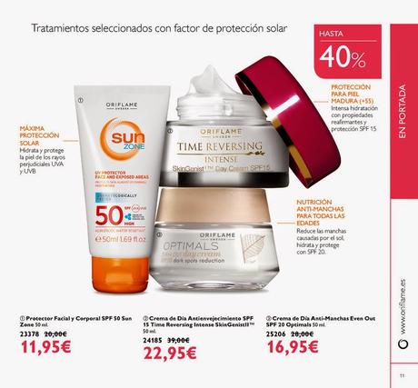 CATÁLOGO 4: PREPÁRATE PARA EL BUEN TIEMPO CON LOS CUIDADOS DE ORIFLAME