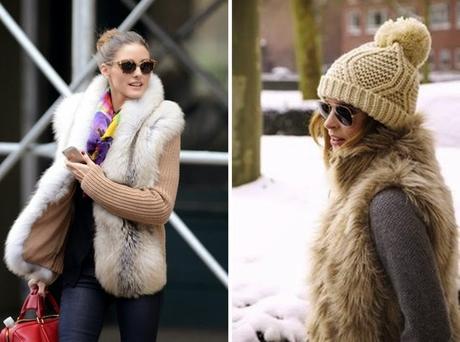 Street Style: Faux Fur Vest