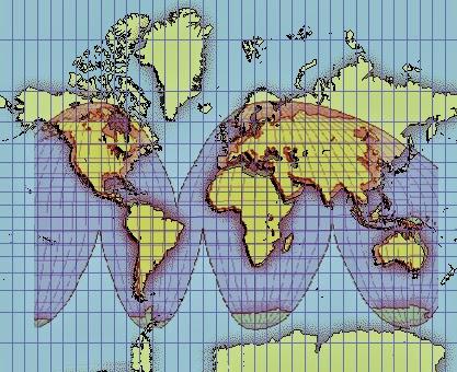 Mirar la tierra por un tubo