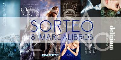 Sorteo de marcapáginas digitales.