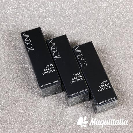ZOEVA: ¡Nuevos Colores de los Luxe Cream Lipstick!