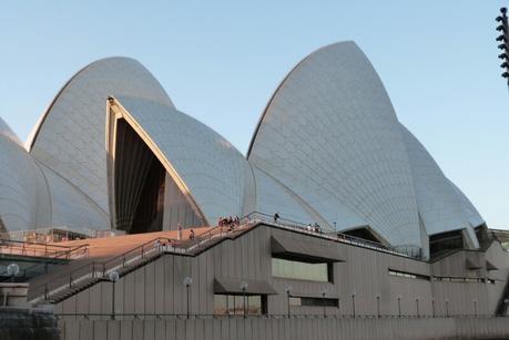 Exteriores de la ópera de Sídney