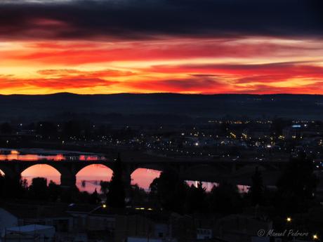 Puesta desde la Alcazaba