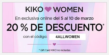 Kiko Milano 20% Descuento Para Compras Online