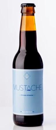 CERVEZA NEGRA MUSTACHE, ELABORADA CON AGUA DE MAR