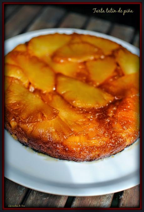 tarta tatín de piña tererecetas 02