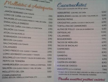 Enredo Castaños Carta de Molletitos y Cucuruchitos