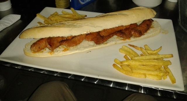Bocadillo de chorizo