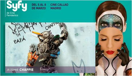 12ª Muestra Syfy. Día 1: Chappie y su crisis de identidad. 12ª Muestra Syfy. Día 1: Chappie y su crisis de identidad.