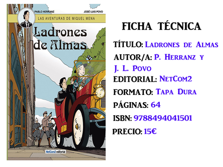 Fotoreseña: Ladrones de Almas, de P. Herranz y J. L. Povo