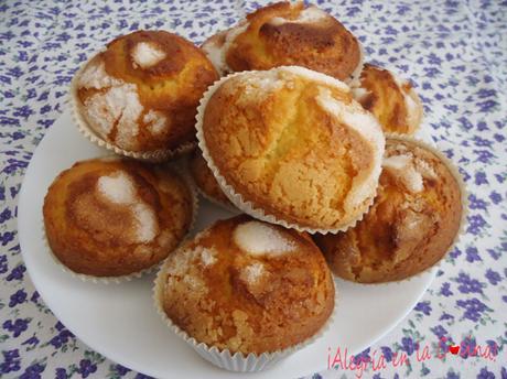 Receta de magdalenas caseras con aceite de oliva