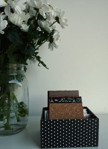 Tarjetero El Blog de Clementina DIY: TARJETERO A MANO