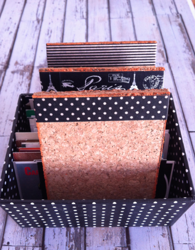 Tarjetero El Blog de Clementina DIY: TARJETERO A MANO