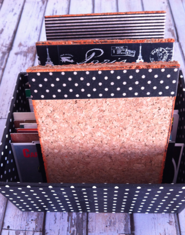 Tarjetero El Blog de Clementina DIY: TARJETERO A MANO