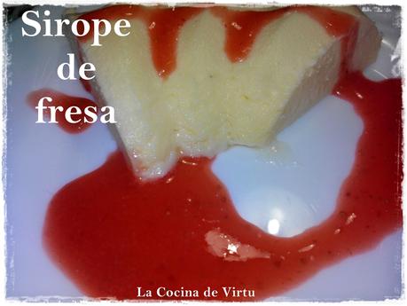 Sirope de Fresa