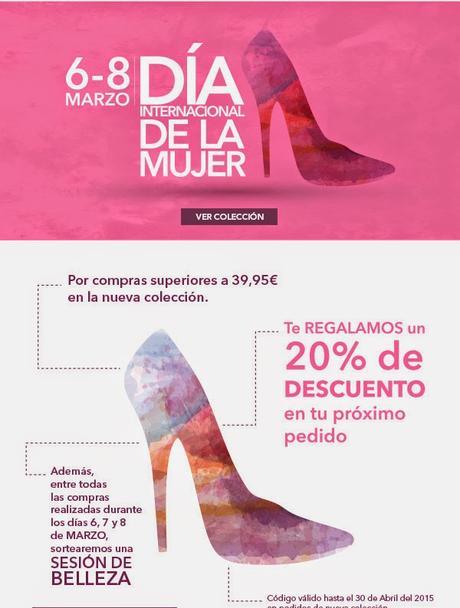 El día de la mujer llega cargado de descuentos