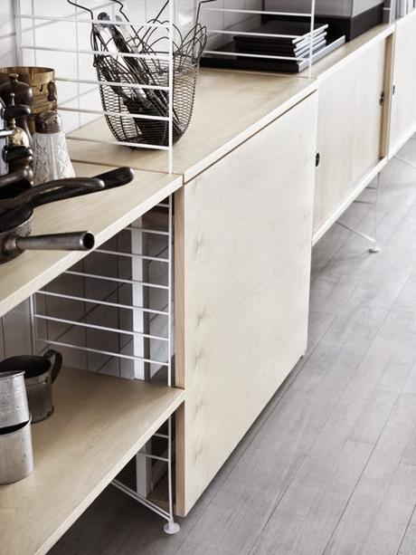 String hasta en la cocina