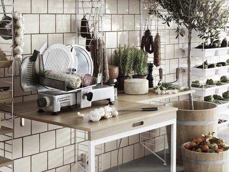 String hasta en la cocina