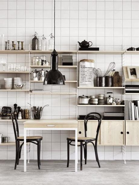 String hasta en la cocina