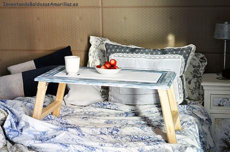 DIY mesa con puerta reciclada