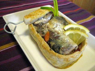 Lata de sardinas comestible