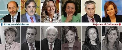Nuevos gestos y guiños del Gabinete de Zapatero.
