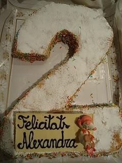 Celebrando el cumple.