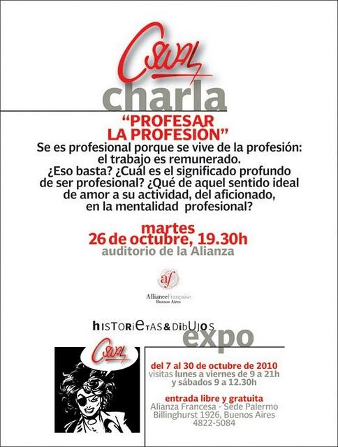 Charla de Oswal en la AF el 26 de octubre