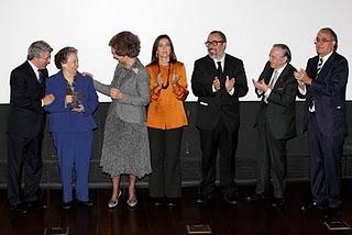 Su Majestad la Reina entrega a María Galiana el Premio al Cine y los Valores Sociales 2010