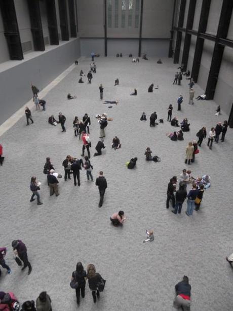 Semillas de girasol en la Tate Modern y Estampa