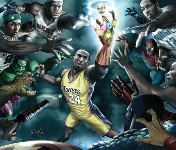 ESPN y MARVEL juntas en la NBA