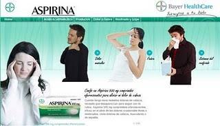 Se estrena la nueva web de Aspirina