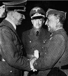 Encuentro entre Hitler y Franco en Hendaya - 23/10/1940.