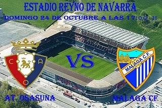 C.AT. OSASUNA  vs  MALAGA CF