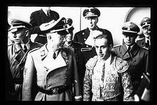 Heinrich Himmler visita España - 23/10/1940.