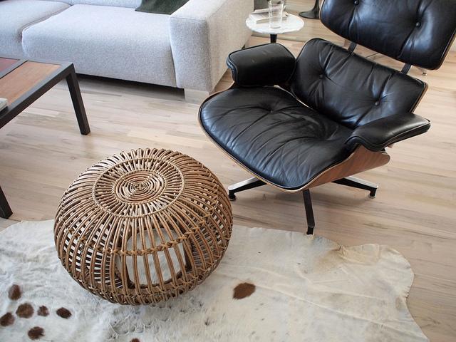 So, I got this old ottoman off Craigslist today.