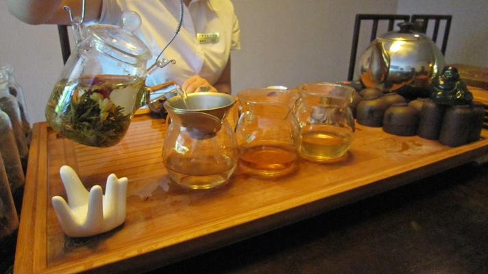 Lecciones sobre el té en Hangzhou