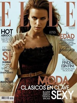 Irina Shayk, portada de Elle España