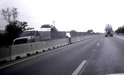 Cruzando la autopista