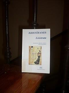 Lisístrata de Aristófanes; Premio y Libros de miedo