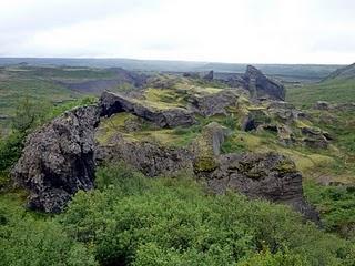 18 de agosto: Vesturdalur, Hljóðaklettar, cañón de Ásbyrgi, Dæli