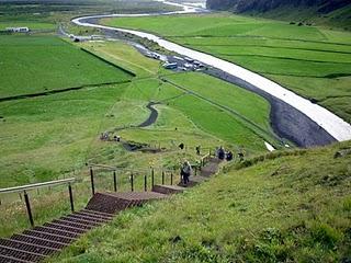 13 de agosto. Geysir, Gullfoss, cráter Kerid, cascada Seljalandsfoss y Skófagoss