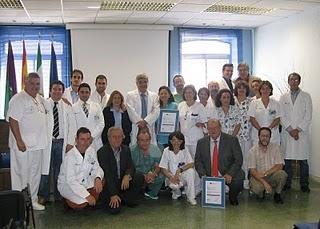 Dos unidades de gestión clínica de Málaga reciben el reconocimiento de la Consejería de Salud a la calidad de su trabajo