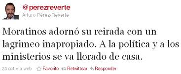 Arturo Pérez-Reverte rentabiliza en Twitter su lengua viperina